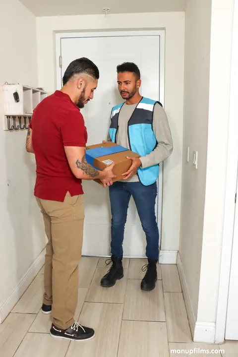 Two Men Stroke Each Other's Cocks – photo 2 of 21
