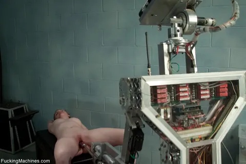 Ivy Mokhov: Brunette Bound and Penetrated by a Machine Dildo – photo 4 of 20