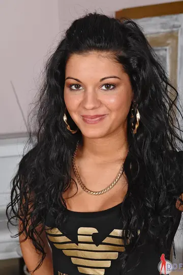 Black Barbi – Tanned Ebony Brunette Removes Her Jeans and Lingerie and Spreads
