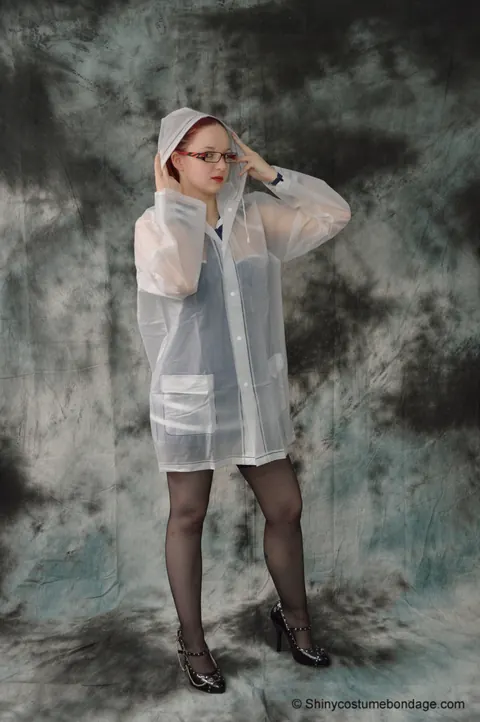 Redhead in a Latex Skirt and Stockings Gets Tied Up – photo 1 of 16