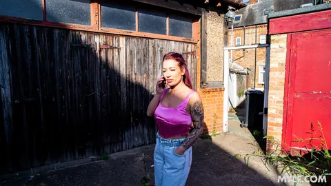 Busty MILF Gives a Blowjob and Gets Fucked Outdoors – photo 1 of 21