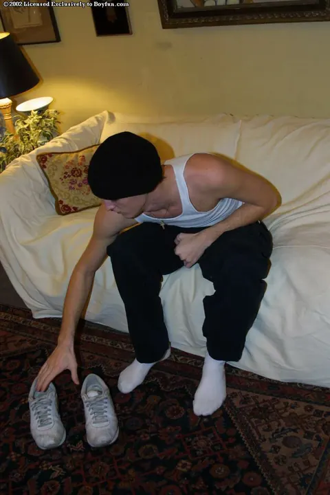 Hairy Man Undresses and Kisses Before Sex – photo 2 of 21