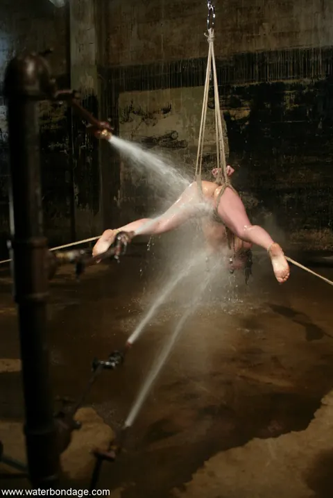 Petite Asian Babe Spreads Her Pussy While Bound in Bondage – photo 20 of 21