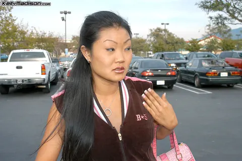 Kelly Madison: Tall Asian MILF with Big Tits Joins Public Group Sex – photo 6 of 16