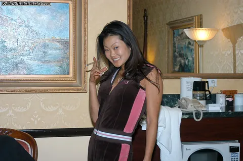 Kelly Madison: Tall Asian MILF with Big Tits Joins Public Group Sex – photo 14 of 16