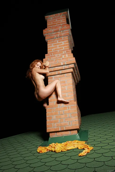 Natalia A: Redhead Poses Nude Outdoors Showing Her Natural Tits – photo 21 of 21