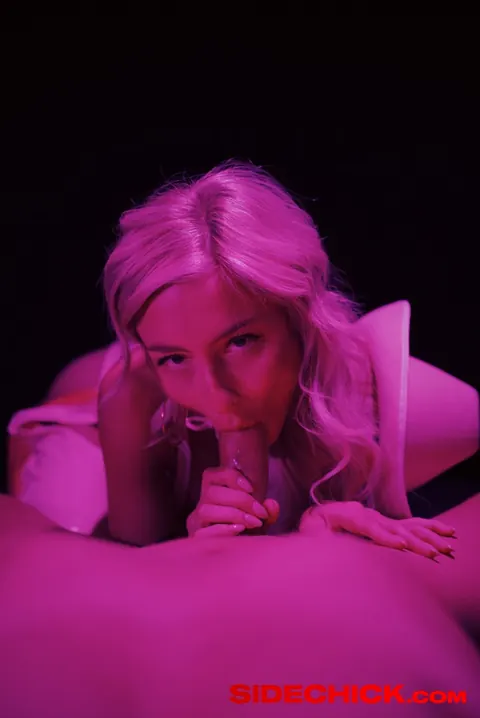 Kathryn Mae: Blonde in Latex Lingerie Gets Fucked and Fingered – photo 6 of 15