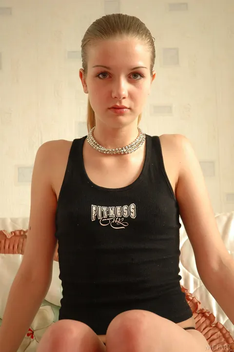 Petite Slim Woman Spreads Her Pussy Wide – photo 1 of 21