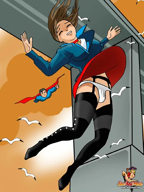 Trans Woman Kisses Superman Then Takes Anal – photo 3 of 12