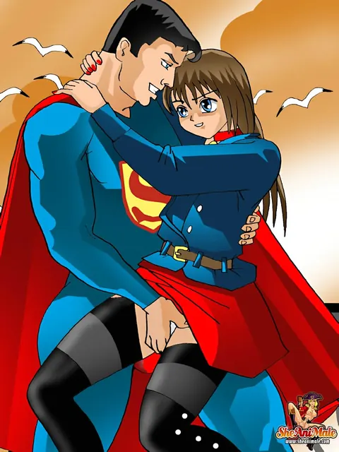 Trans Woman Kisses Superman Then Takes Anal – photo 5 of 12