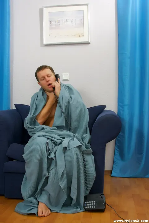 Short-Haired Nurse in Stockings Fucks Her Patient – photo 1 of 21