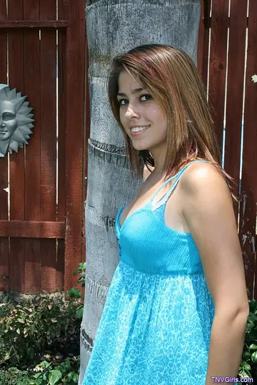 Lesbians Drop Their Dresses and Kiss in Panties Outdoors