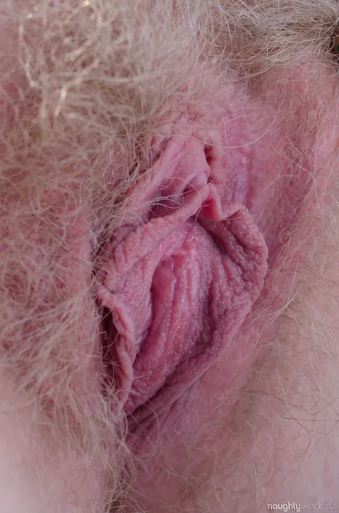 Busty Hairy MILF Strips Out of Her Dress and Spreads – photo 17 of 20
