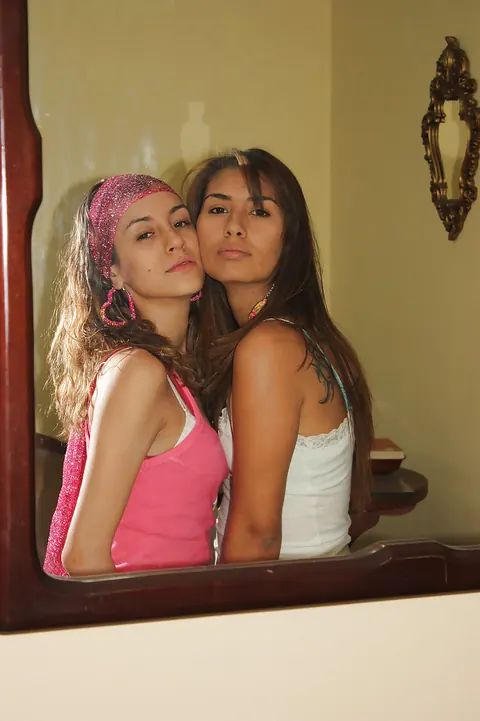 Sonia Garcia: Latina Lesbians in Socks Lick and Finger Each Other – photo 1 of 16
