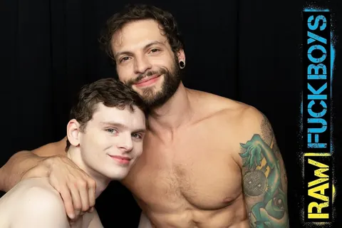 Brunette Twink Bends Over for Bodybuilder and Gets Fucked – photo 1 of 15