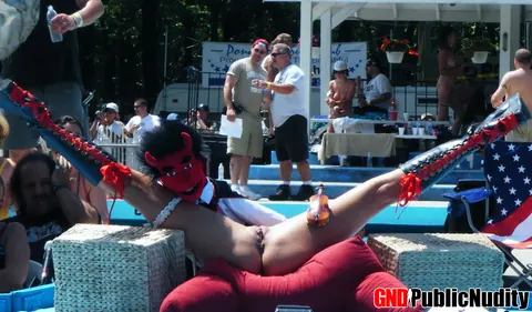 Thick Woman in Heels, Boots, and Glasses Spreads Outdoors – photo 3 of 12