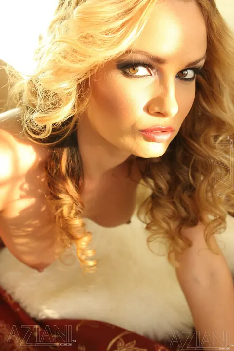 Prinzzess: Curly Blonde MILF Strips Off Her White Lingerie to Reveal Her Big Tits – photo 17 of 21