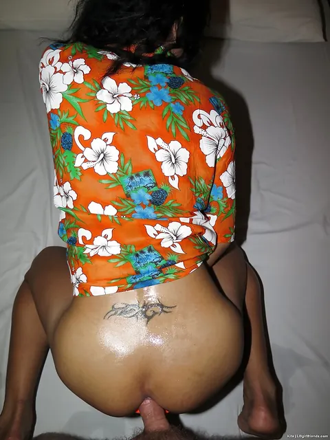 Tattooed Asian Trans Woman Takes Anal Until Cum Drips – photo 9 of 16
