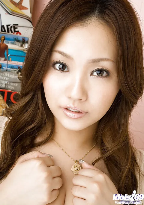 Rika Aiuchi: Asian Brunette Strips Out of Her Bikini and Shows Her Hairy Bush – photo 12 of 15