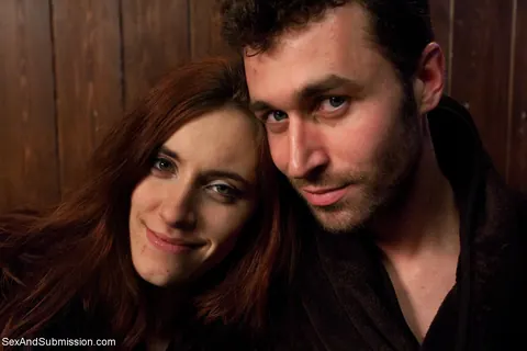Iona Grace: Busty Redhead in BDSM Bondage Sex Takes a Cumshot – photo 20 of 20