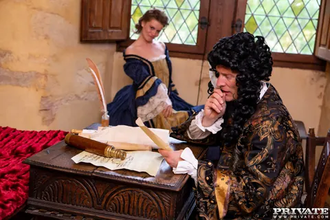 Alice Wayne: European Brunette in Costume Gets Fucked in the Ass – photo 5 of 12