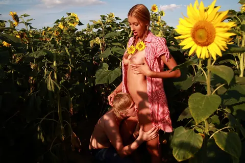 Woman with Pigtails Gets Fucked in a Forest – photo 6 of 15