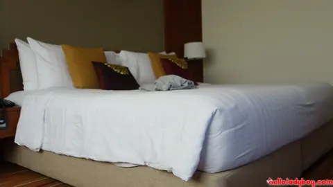 Busty Asian Trans Woman Poses Nude in a Hotel – photo 19 of 20