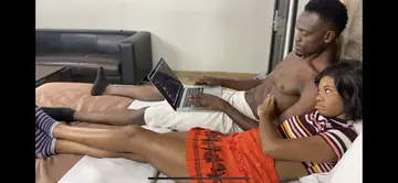 Ebony Brunette Enjoys Oral and Hardcore Sex