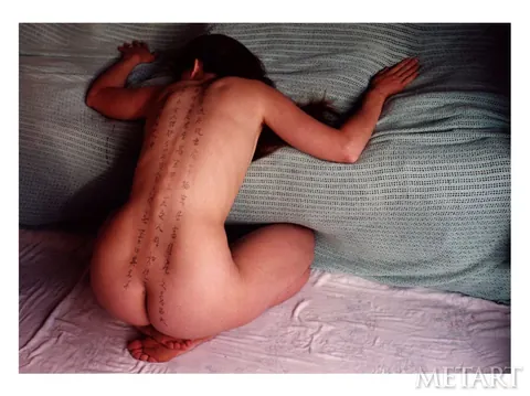 Hairy Lesbians Kiss and Spread Their Pussies Outdoors – photo 19 of 21