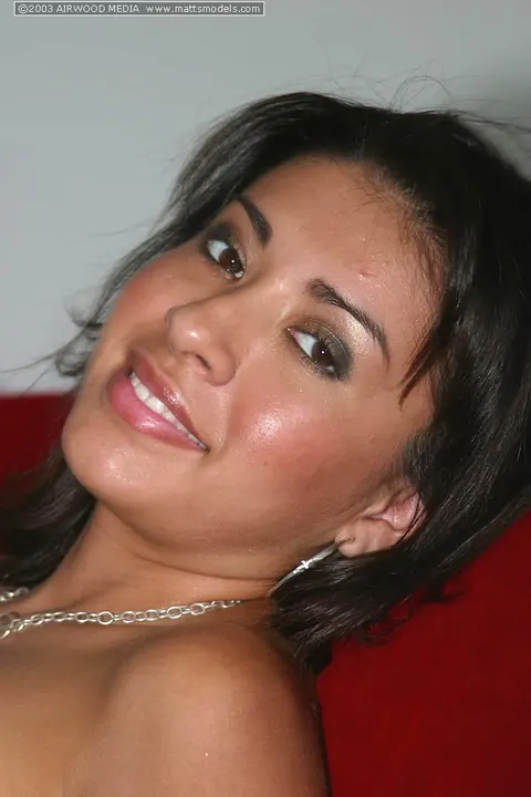 Jayln: Brunette Flashes Her Ass in a Thong Then Spreads Her Shaved Pussy – photo 16 of 16