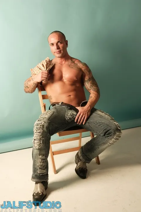 Thick Mature Man Strips Naked and Shows Hard Cock – photo 6 of 21