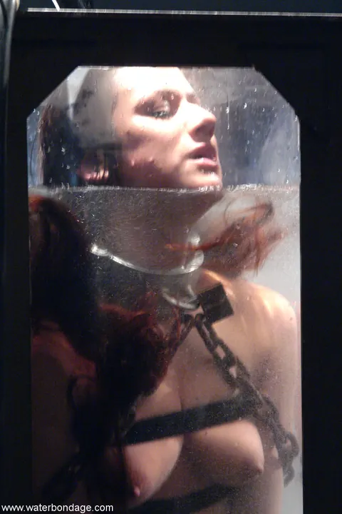 Nadia Styles: Latina with Big Tits Spreads While Bound in Water Bondage – photo 15 of 21