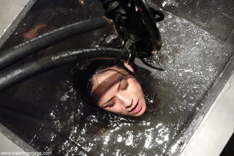 Nadia Styles: Latina with Big Tits Spreads While Bound in Water Bondage – photo 7 of 21