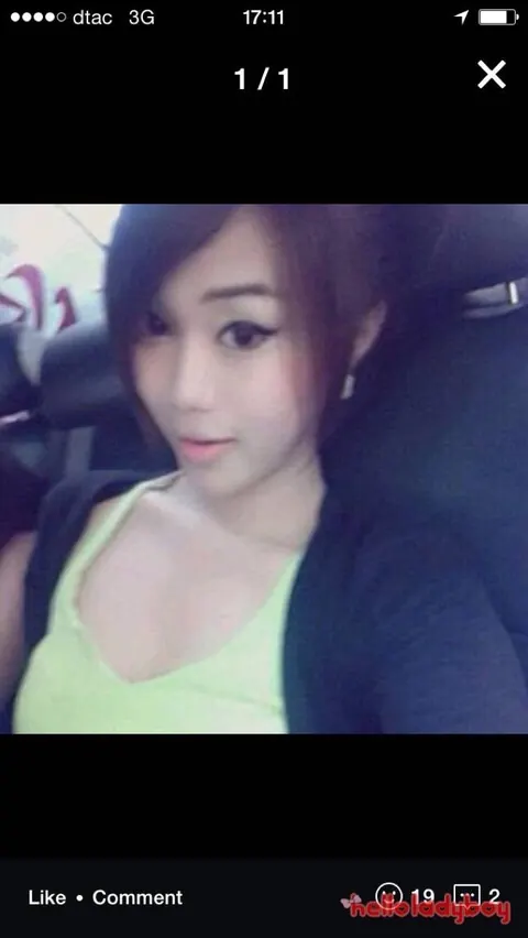 Asian Trans Woman Strips Nude, Poses and Turns for Camera – photo 21 of 21