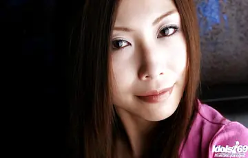 Seira Narumi – Thick Japanese Brunette in Panties Shows Her Hairy Pussy