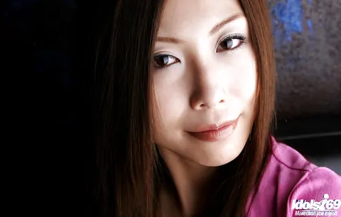 Seira Narumi: Thick Japanese Brunette in Panties Shows Her Hairy Pussy – photo 1 of 15