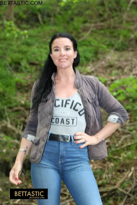 Brunette MILF Poses in Clothes and Shows Her Mature Curves – photo 8 of 15