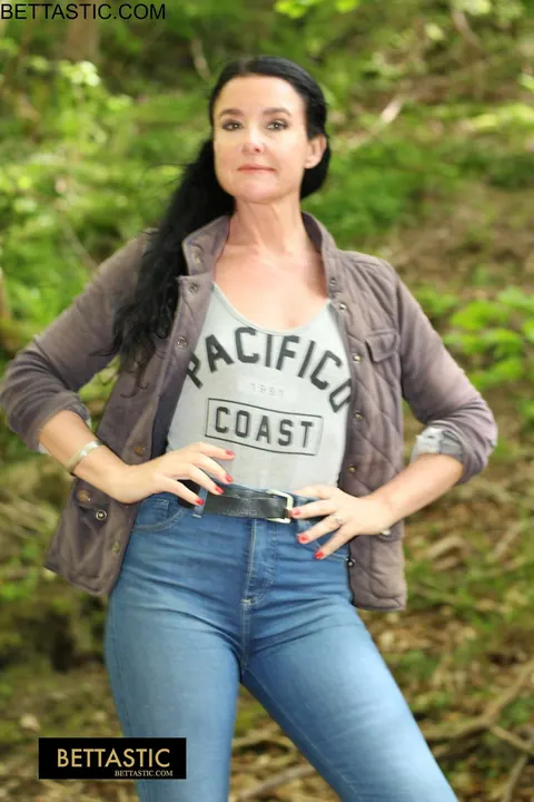 Brunette MILF Poses in Clothes and Shows Her Mature Curves – photo 5 of 15