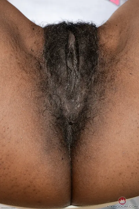 Tall Slim Ebony Woman with Big Tits Spreads Her Hairy Pussy – photo 6 of 21