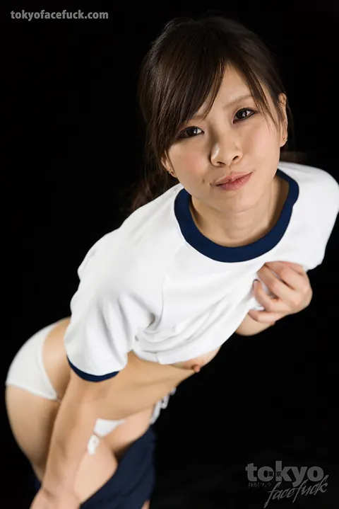 Japanese Brunette Gets a Deepthroat Face Fuck and a Facial – photo 2 of 16