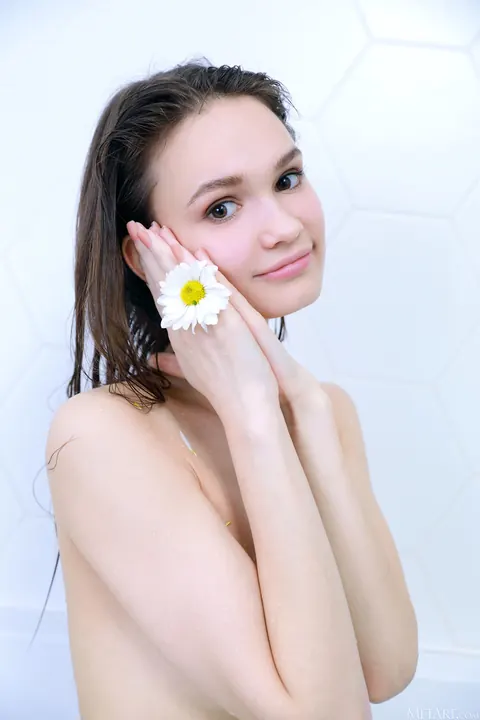 Anastasia Bella: Slim Brunette Spreads in the Bathroom – photo 21 of 21