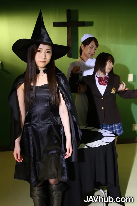 Mao Sena: Japanese Brunette Poses in Cosplay Skirt and Uniform – photo 12 of 20