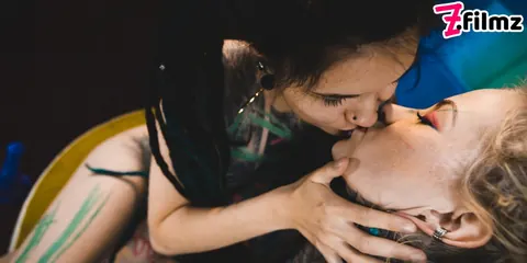 Anuskatzz: Heavily Tattooed Brunette Takes Anal and Swallows in a Threesome – photo 2 of 20