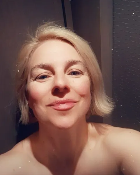 Mature Blonde Shows Off Her Big Tits and Round Ass – photo 9 of 10