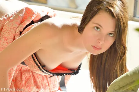Aeris: Petite Brunette Undresses and Spreads Her Pussy Wide – photo 7 of 20