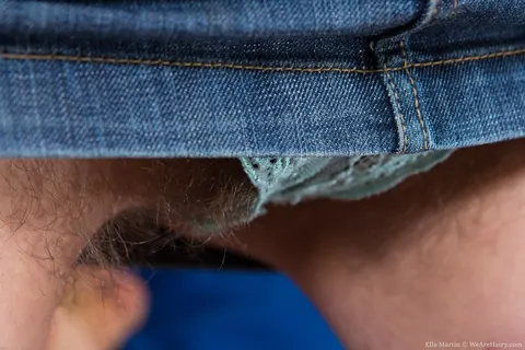 Ella Nickles: PAWG Brunette Undresses and Spreads Her Hairy Bush Wide – photo 3 of 16