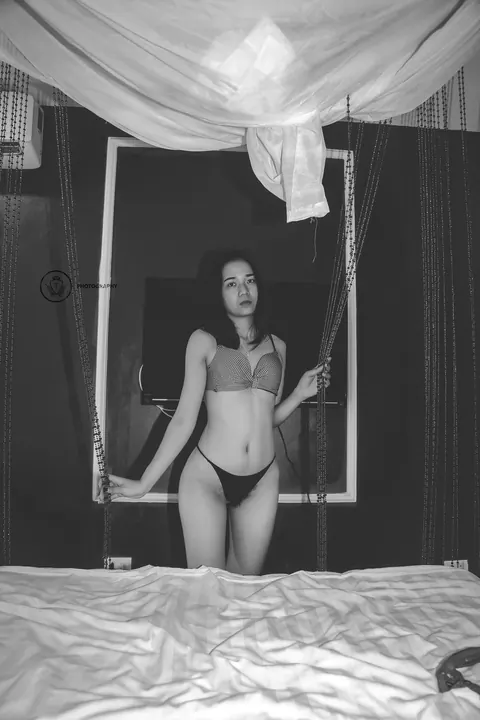 Slim Asian Brunette Poses in Her Lingerie – photo 5 of 21