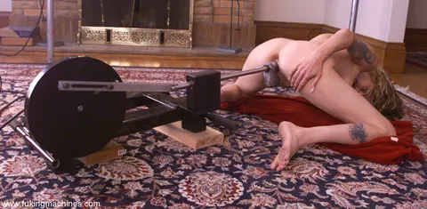 Michelle Monroe: Brunette PAWG Spreads and Uses a Dildo in Bondage – photo 9 of 15