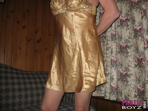 Trans Woman Strips Off Her Lingerie and Shows Her Ass and Cock – photo 15 of 15