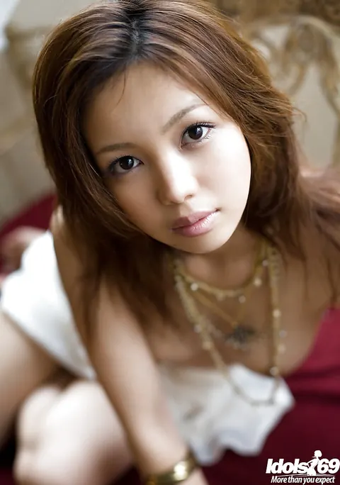 Yura Aikawa: Petite Asian Babe with Big Tits Strips Outdoors by the Office – photo 9 of 16